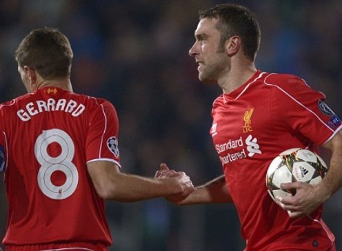 VIDEO: Phút 8' - Rickie Lambert gỡ hòa cho Liverpool