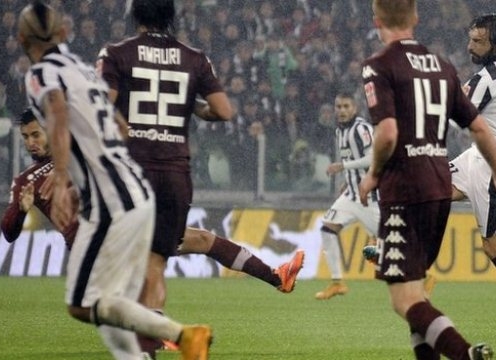 Video clip bàn thắng: Juventus 1-1 Torino - Người hùng Pirlo