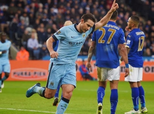 Video clip bàn thắng: Leicester 0-1 Man City - Người hùng Lampard