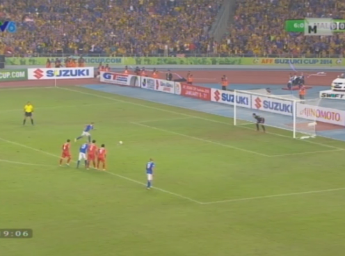 VIDEO: Phút 5' - Tình huống dẫn đến bàn thắng sớm cho Malaysia