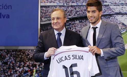 Lucas Silva chính thức ra mắt Real Madrid