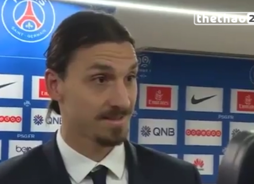 VIDEO: Cách trả lời phỏng vấn có 1 không 2 của Ibrahimovic