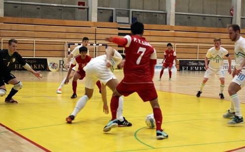 ĐT Futsal Việt Nam giành chiến thắng trước Slovenia tại Croatia