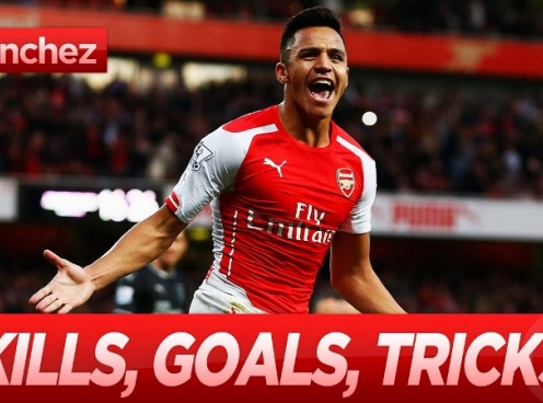 Video clip tổng hợp skill chơi bóng của Alexis Sanchez