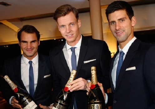 Dubai Duty Free 2015: Djokovic, Federer và Berdych cùng đi tiếp vào BK