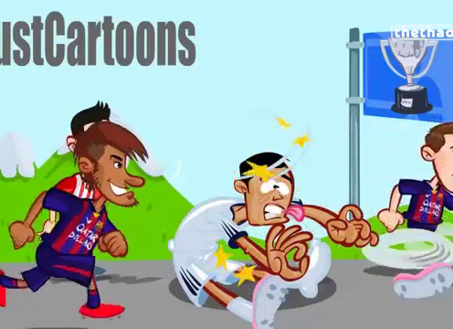 Video hoạt hình: Ronaldo bị Messi vượt qua như thế nào