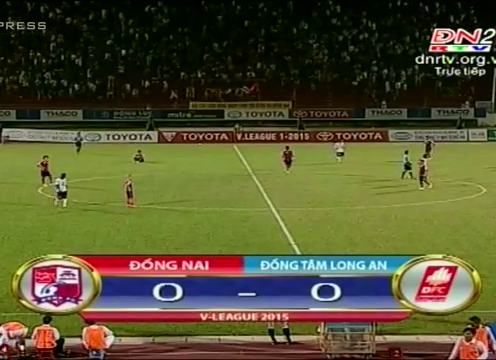 Video clip bàn thắng: Đồng Nai - Đồng Tâm Long An (V11 V-League 2015)