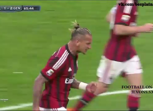 Video clip bàn thắng: AC Milan 1-3 Genoa (V33 Serie A)