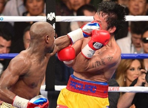 VIDEO boxing: Mayweather và Pacquiao (Hiệp 12)