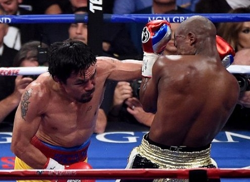 VIDEO boxing: Mayweather và Pacquiao (Hiệp 7)