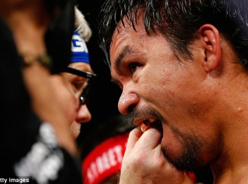 VIDEO boxing: Mayweather và Pacquiao (Hiệp 9)