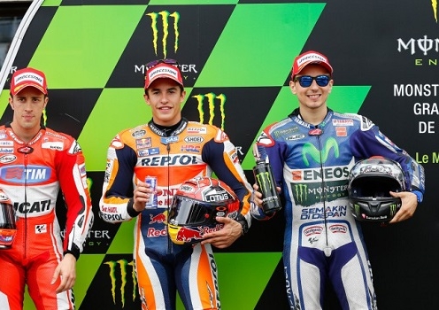 Kết quả phân hạng MotoGP chặng 5- Monster Energy Grand Prix de France 2015