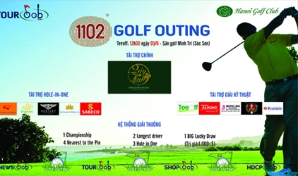 “Quý linh” - Bảo vật may mắn dành cho golfer tại “1102 Goft Outing”