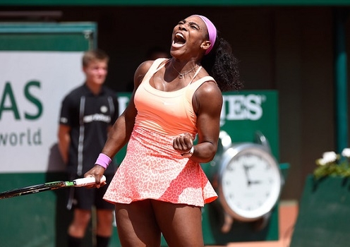 Roland Garros 2015: Thắng vất, Serena gặp Safarova tại chung kết