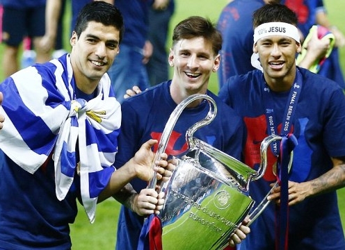 Vua phá lưới Champions League: Neymar, Messi, Ronaldo cùng giành giải