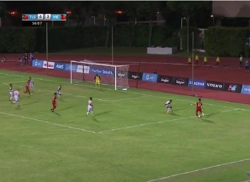 VIDEO: Bàn thắng xuất thần của Quế Ngọc Hải vào lưới U23 Đông Timor