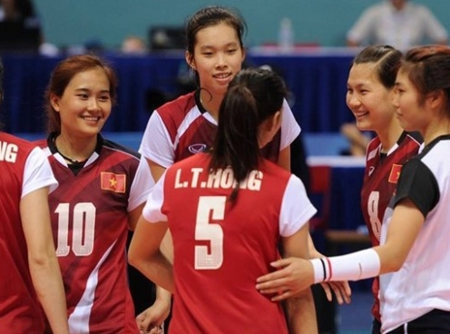 Bóng chuyền nữ Việt Nam khởi đầu thuận lợi tại SEA Games 28