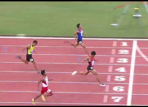 Video SEA Games 28: Vòng loại chạy 200m nam - Lê Trọng Hinh