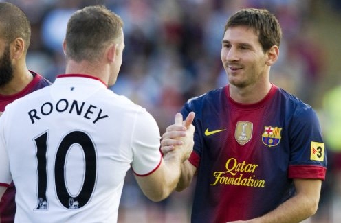 Messi bất ngờ nói về Rooney