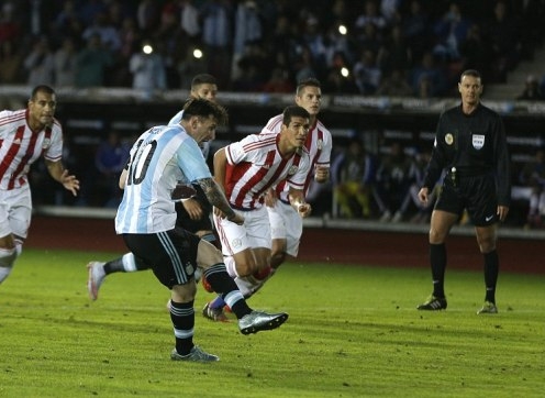 Video clip bàn thắng: Argentina 2-2 Paraguay (Copa America 2015)