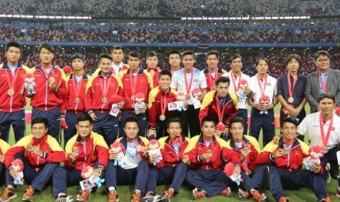 VIDEO: Lễ trao HCĐ cho U23 Việt Nam tại SEA Games 28