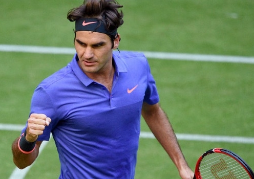Gerry Weber Open 2015: Thắng vất Kohlschreiber, Federer vào vòng 2