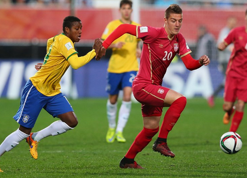 Video clip bàn thắng: Brazil 1-2 Serbia (Chung kết U20 FIFA World Cup 2015)