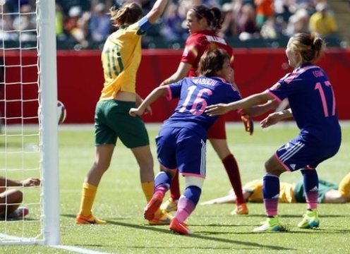Video clip bàn thắng: Australia 0-1 Nhật Bản (Tứ kết World Cup bóng đá nữ 2015)