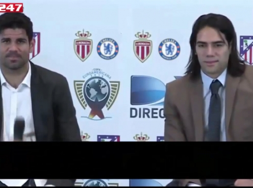 Video hài hước: Phỏng vấn Falcao và Costa trong ngày hội ngộ tại Chelsea