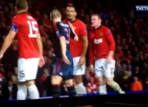 VIDEO: Schweinsteiger từng rất hận khi phải nhận thẻ đỏ oan vì Rooney