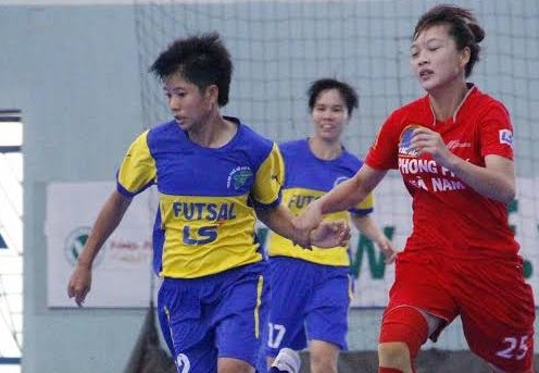 Giải futsal nữ TP HCM mở rộng cúp LS: Quận 8 gặp PPHN tại chung kết