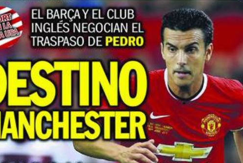 Tin tức Man United: Pedro hoàn tất thủ tục tới Manchester