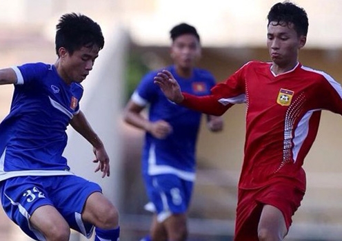 U19 Việt Nam thắng thuyết phục U19 Lào