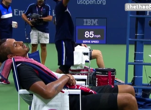 VIDEO: Những hình ảnh hài hước tại giải Tennis US Open 2015