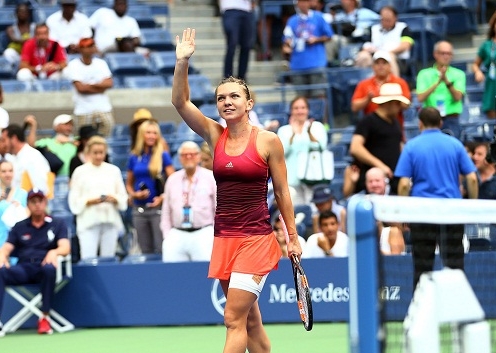 US Open 2015: Thắng Azarenka, Halep gặp Pennetta tại bán kết