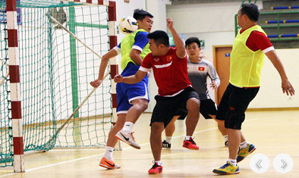 'Gà son' giúp ĐT Futsal Việt Nam có thắng lợi đầu tiên trên đất Tây Ban Nha
