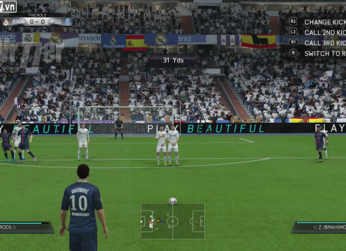 VIDEO: Hướng dẫn kỹ thuật sút phạt kiểu Knuckleball như Ronaldo trong FIFA 16