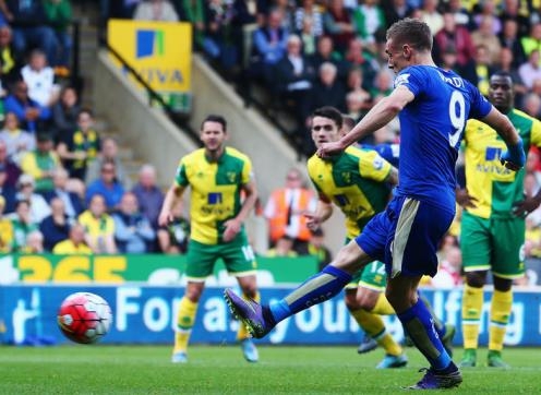 Video bàn thắng: Norwich City 1-2 Leicester City (Vòng 8 Ngoại hạng Anh)