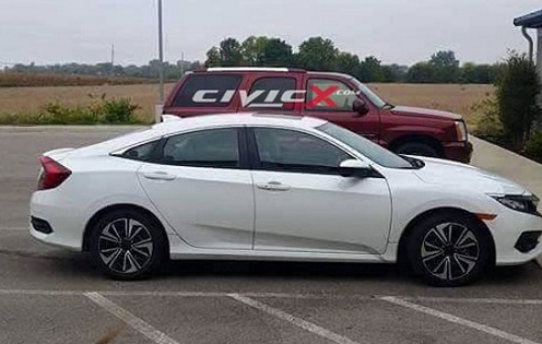 Chiêm ngưỡng Honda Civic sedan 2016 ngoài đời thực