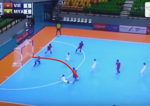 Văn Vũ tỏa sáng, tuyển Futsal VN cùng Úc dẫn đầu bảng B