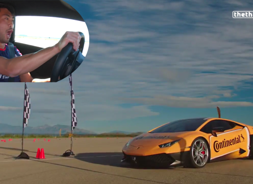 VIDEO: Lee Nguyễn trổ tài lái xe tốc độ với Lamborghini