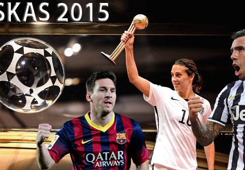 Messi, Tevez và sao ‘nữ’ cùng tranh giải Bàn thắng đẹp nhất 2015