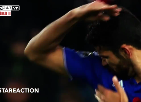 VIDEO: Diego Costa kêu than vì cầu thủ Stoke bị... hôi nách
