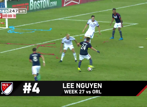 VIDEO: Lee Nguyễn lọt tốp 5 pha kiến tạo ấn tượng nhất MLS 2015