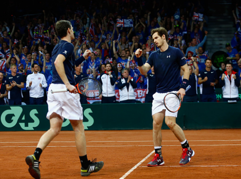 Davis Cup 2015: Anh em Murray giúp tuyển Anh tiệm cận chức vô địch