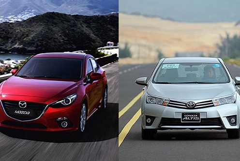 Với 950 triệu: Chọn Mazda 3, Toyota Altis hay Chervolet Cruze?