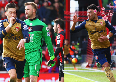 Thắng Bournemouth, Arsenal nối gót Spurs vượt qua M.C