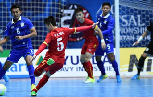 Futsal Việt Nam về thứ 4 chung cuộc giải Futsal châu Á 2016