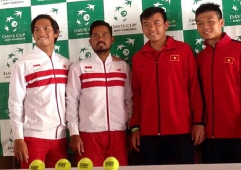 Quần vợt 3/3: ​Tuyển VN đại chiến Indonesia tại Davis Cup 2016
