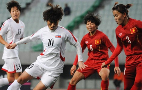 Nữ Việt Nam quyết giành điểm trước Nhật Bản